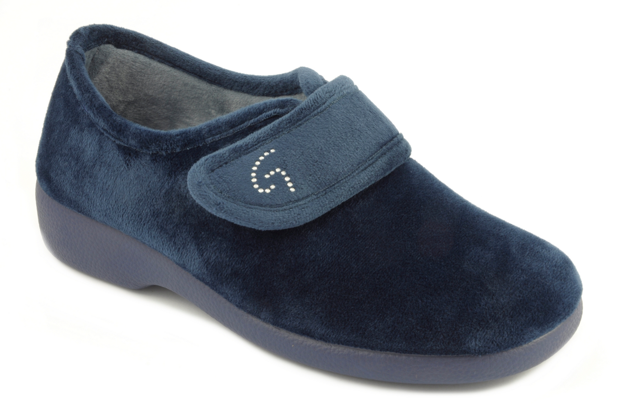 Rebajas Zapatilla cerrada Calzado mujer Garzón TEXTIL MARINO