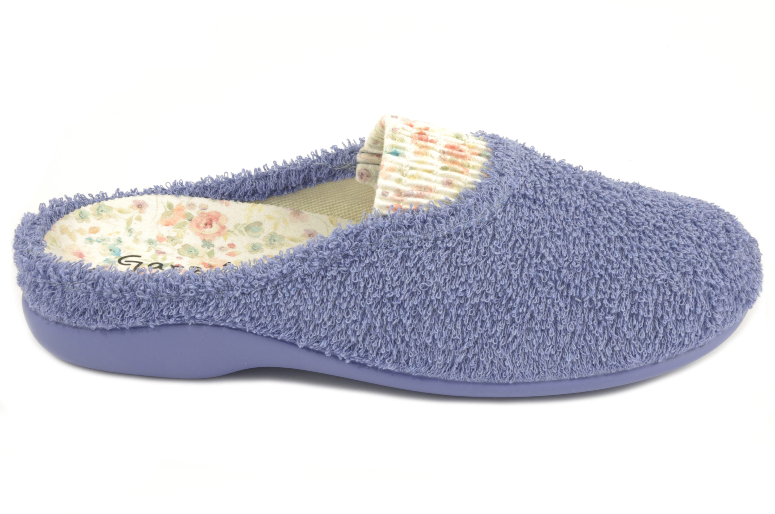 Zapatilla destalonada Calzado mujer Garzón TEXTIL AZUL