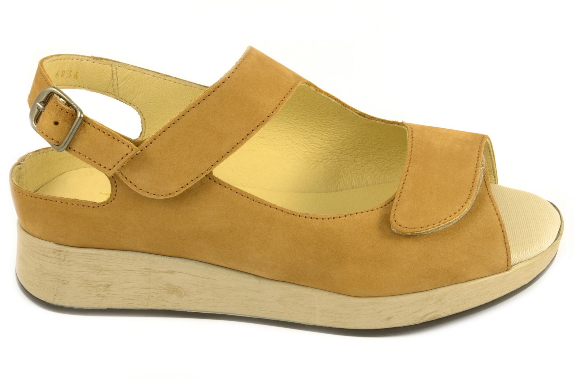 Sandalia con velcro Calzado mujer Trimas PIEL CUERO