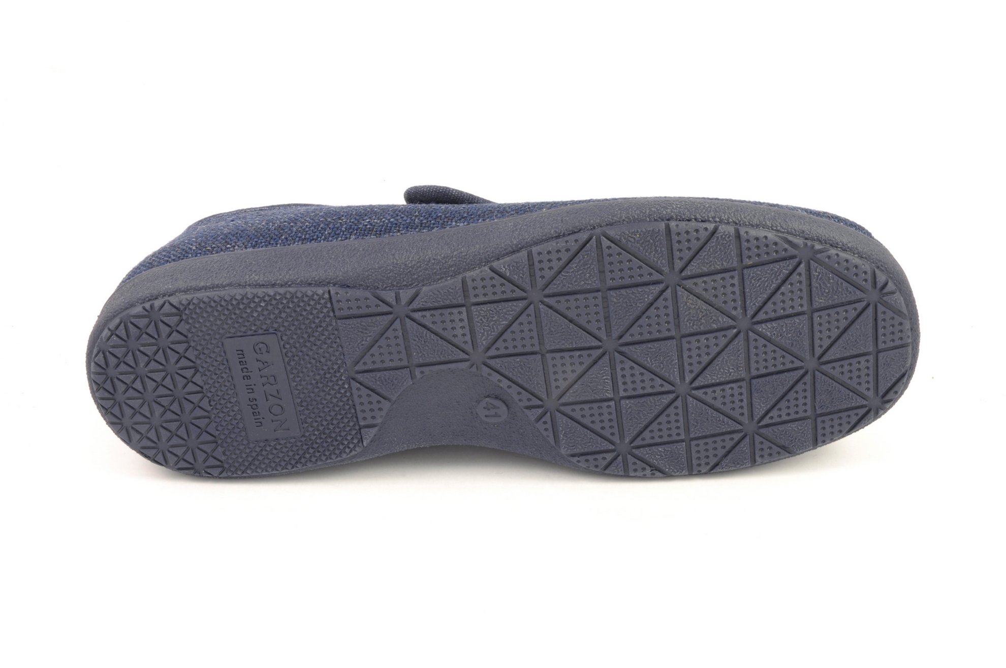 Zapatilla cerrada Calzado hombre Garzón TEXTIL MARINO