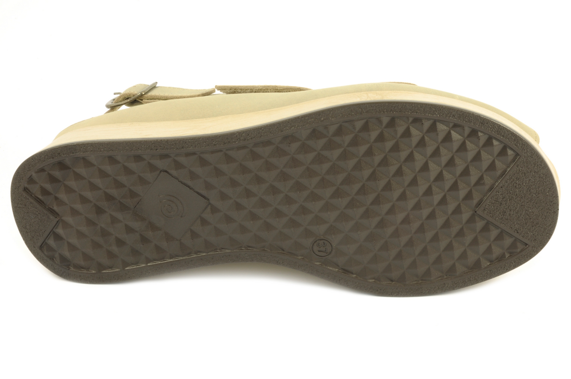 Sandalia con velcro Calzado mujer Trimas PIEL BEIGE