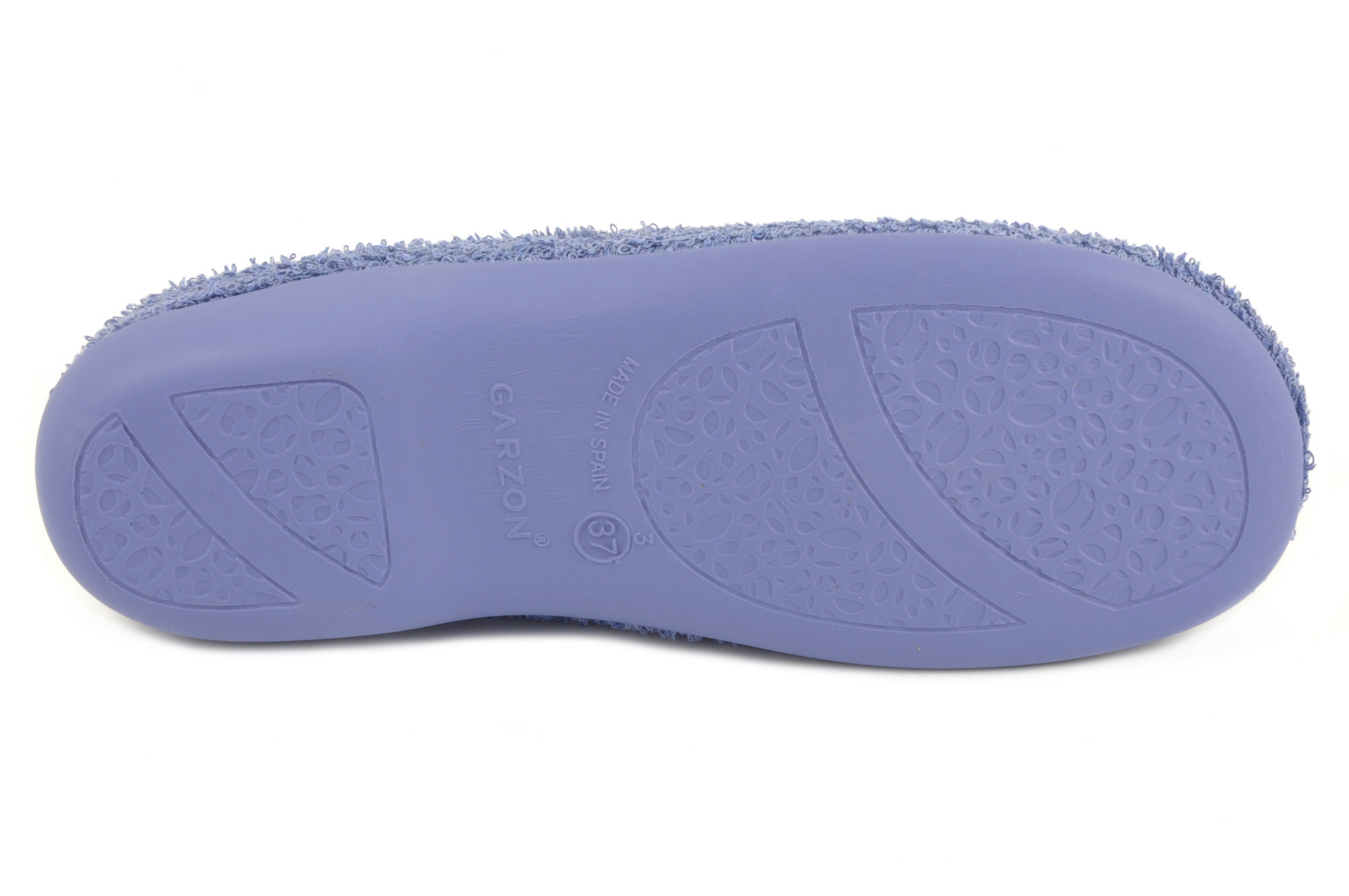 Zapatilla destalonada Calzado mujer Garzón TEXTIL AZUL