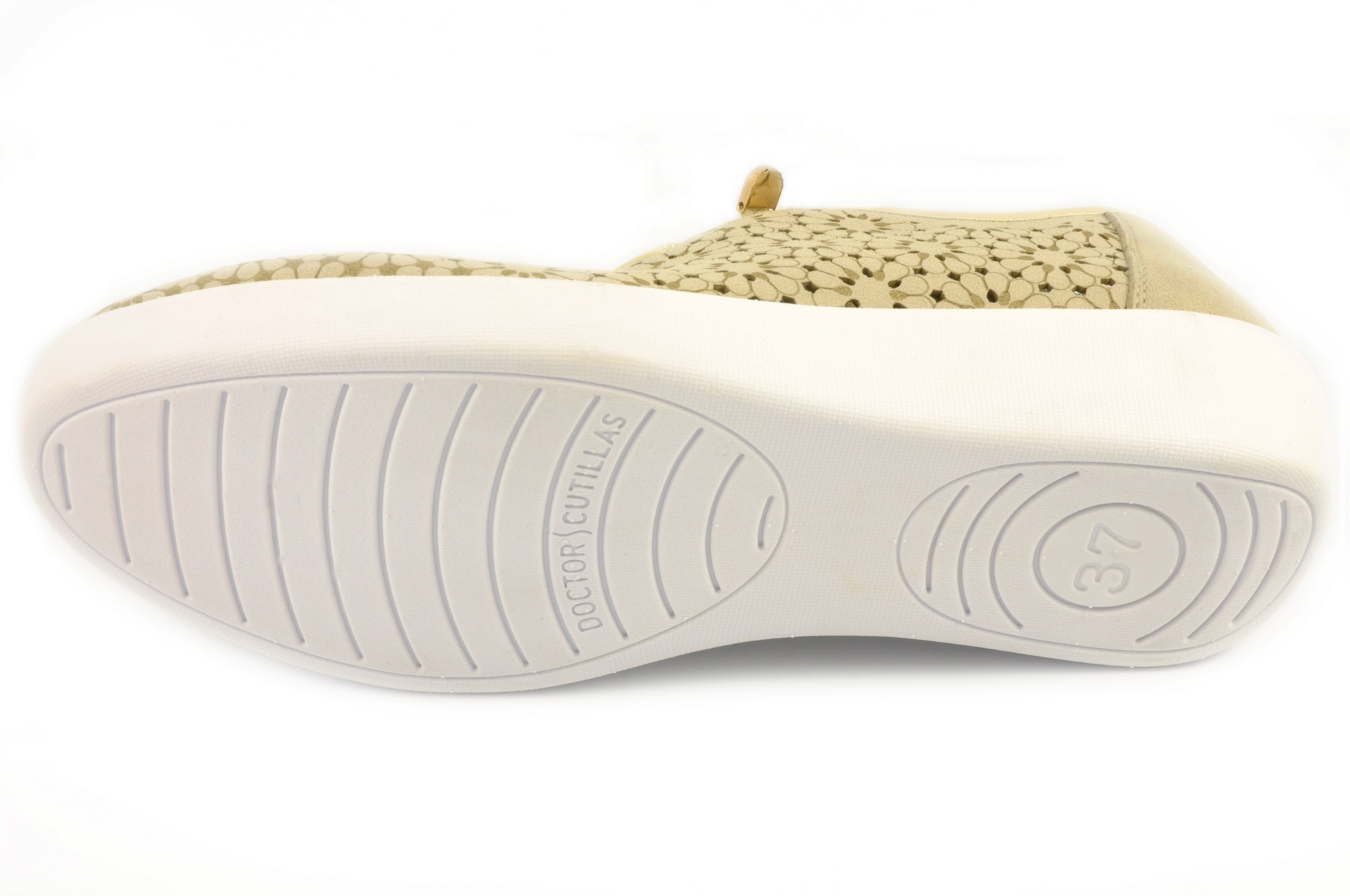 Rebajas Zapatilla cerrada Calzado mujer Doctor Cutillas TEXTIL BEIGE