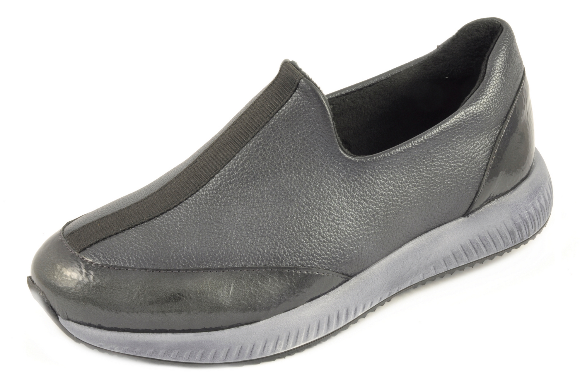 Rebajas Zapato mocasÍn/abotinado Calzado mujer Doctor Cutillas TEXTIL GRIS