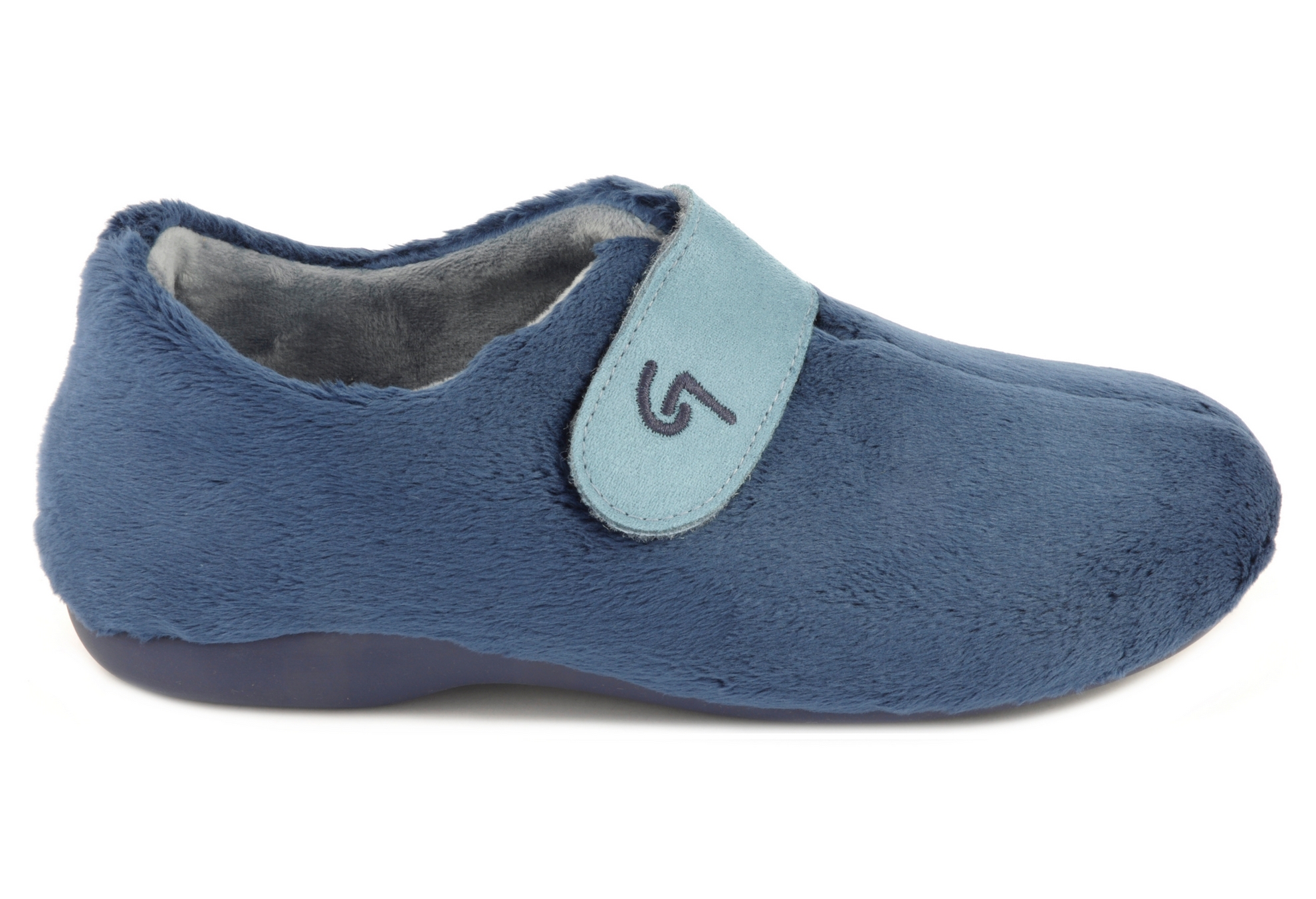 Rebajas Zapatilla cerrada Calzado mujer Garzón TEXTIL MARINO