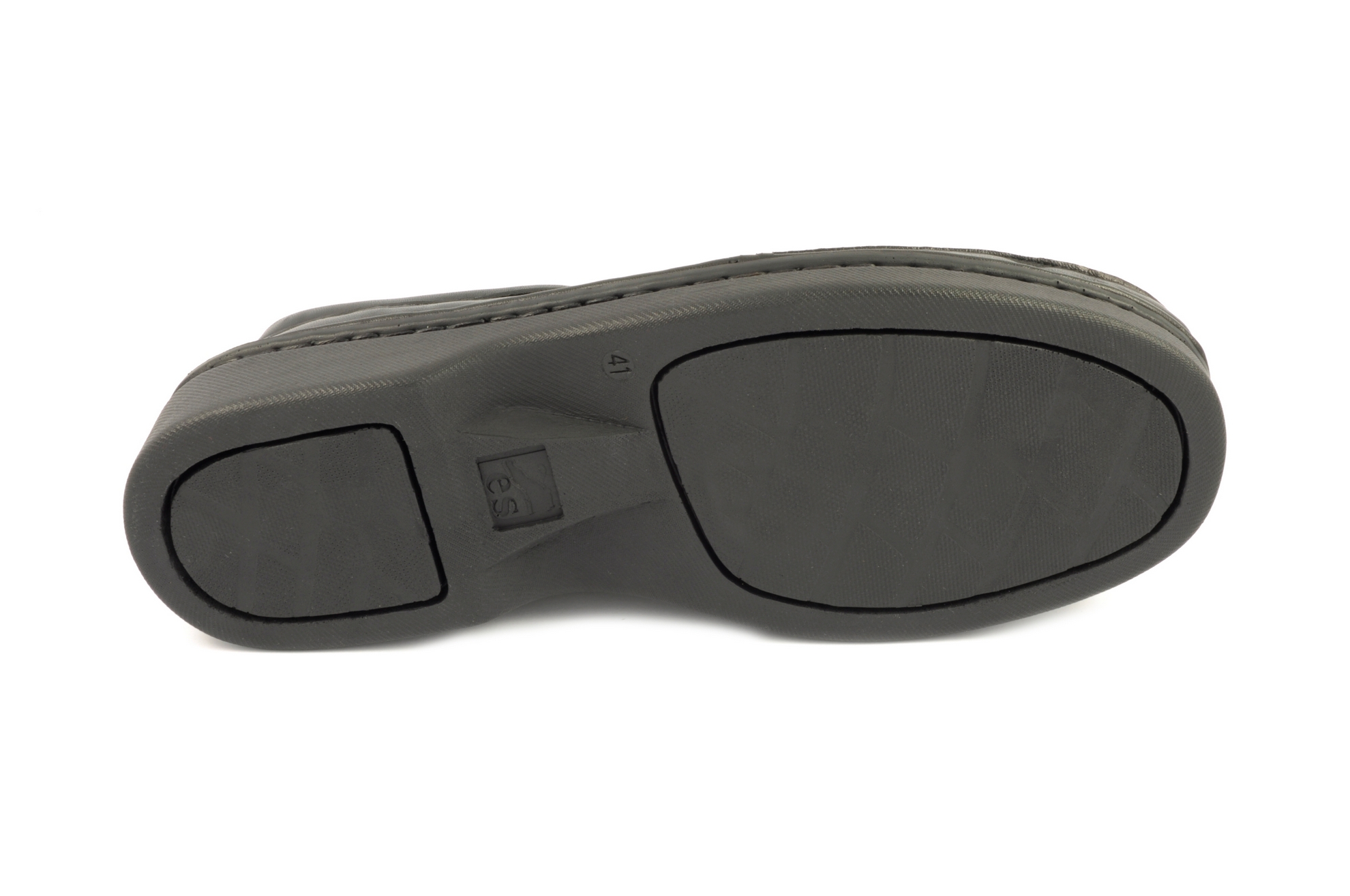 Zapato de cordones Calzado hombre calzaFarma PIEL/LICRA NEGRO