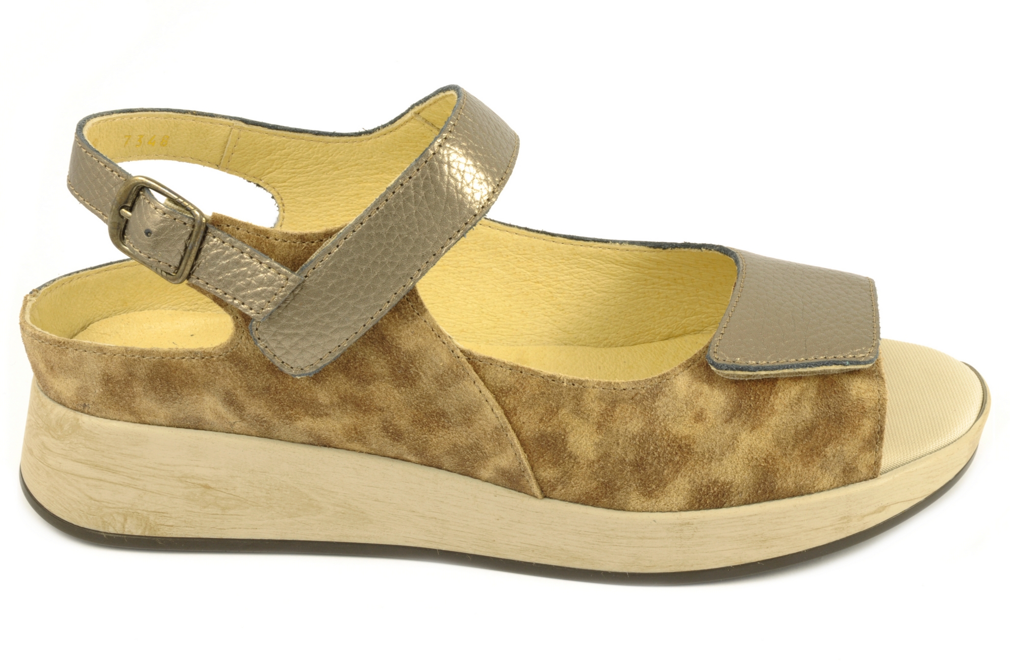 Sandalia con velcro Calzado mujer