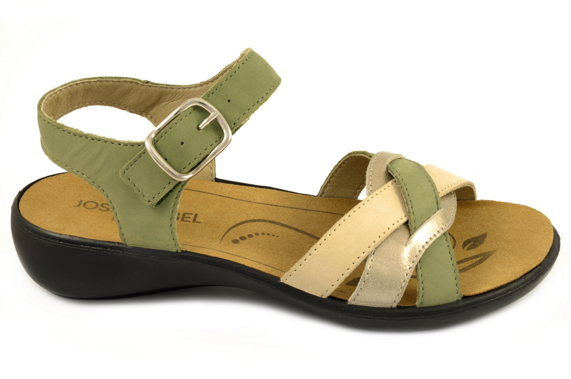 Sandalia con velcro Calzado mujer
