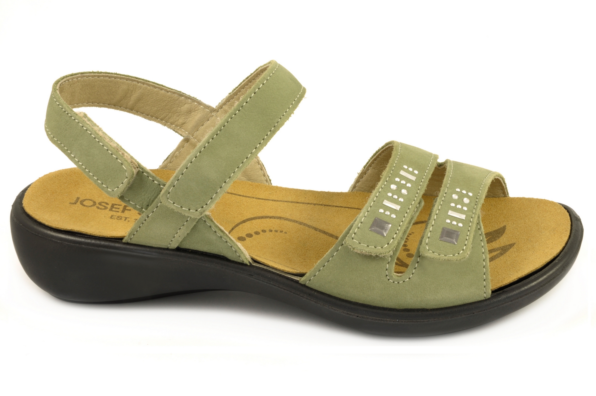 Sandalia con velcro Calzado mujer
