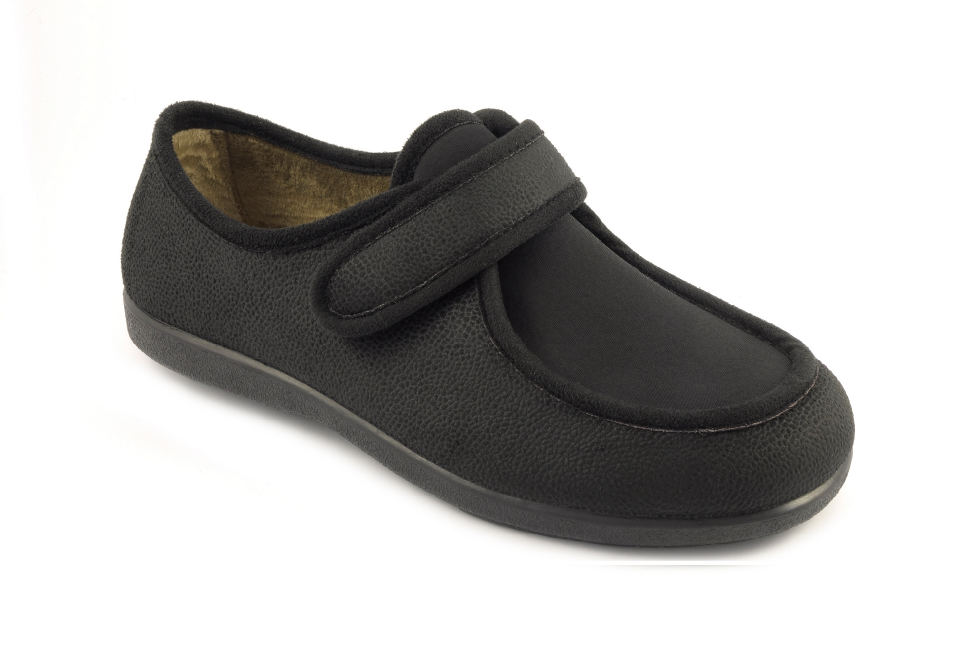 Zapatilla cerrada Calzado hombre Garzón TEXTIL NEGRO