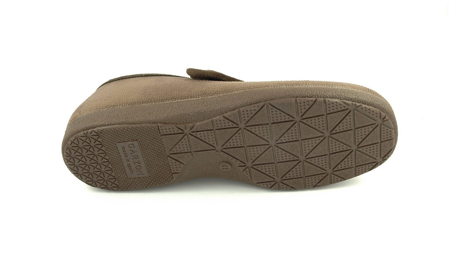 Zapatilla cerrada Calzado hombre Garzón TEXTIL MARRÓN