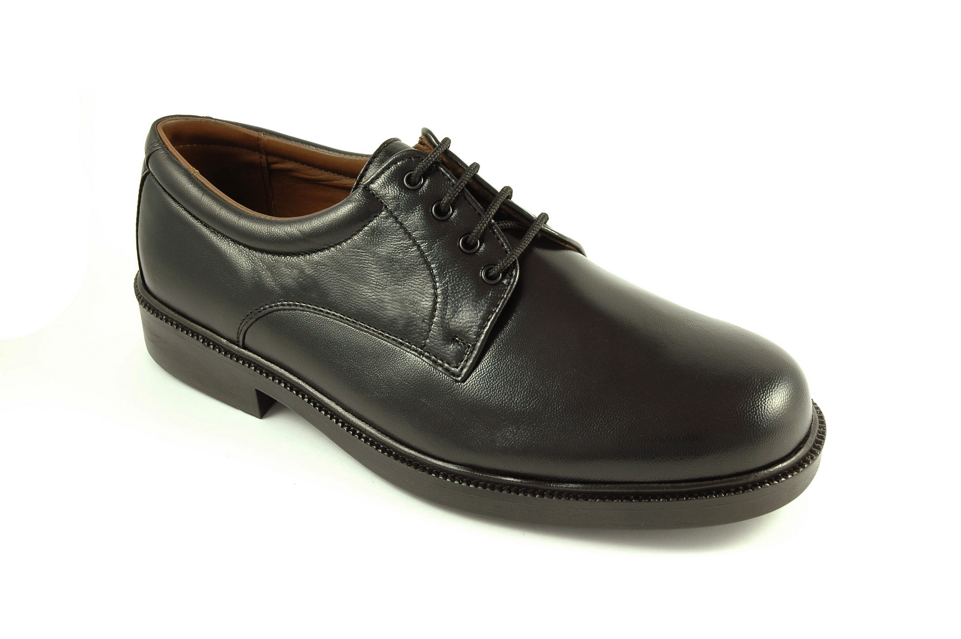 Zapato de cordones Calzado hombre Baerchi PIEL NEGRO
