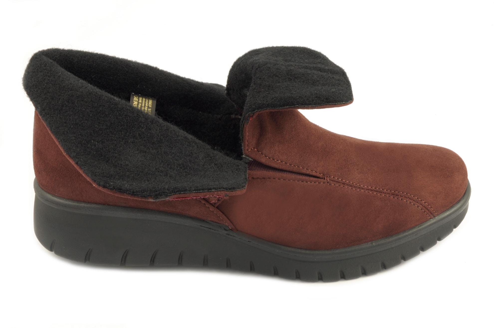 Rebajas BotÍn con velcro Calzado mujer Josef Seibel TEXTIL BURDEOS