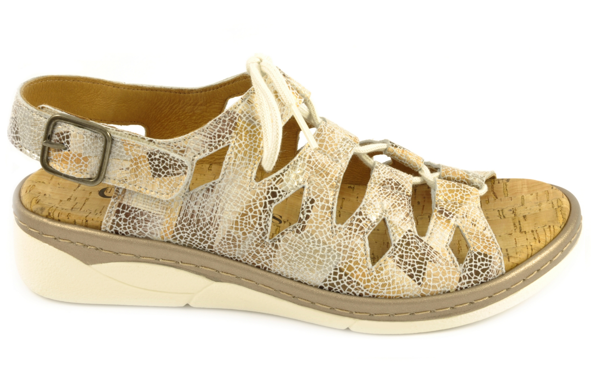 Sandalia con cordones Calzado mujer