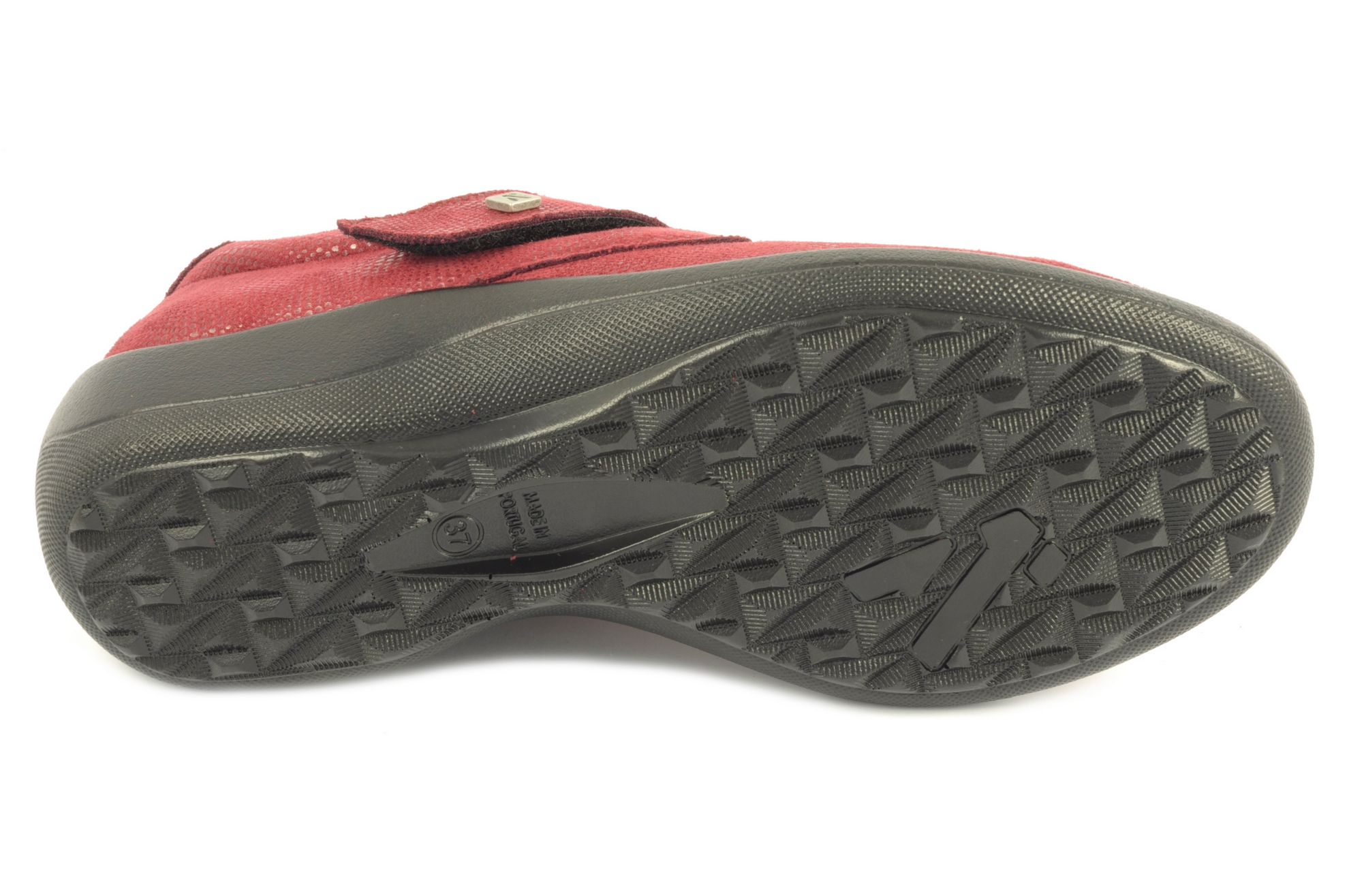 Rebajas Zapato con velcro Calzado mujer Arcopedico TEXTIL ROJO
