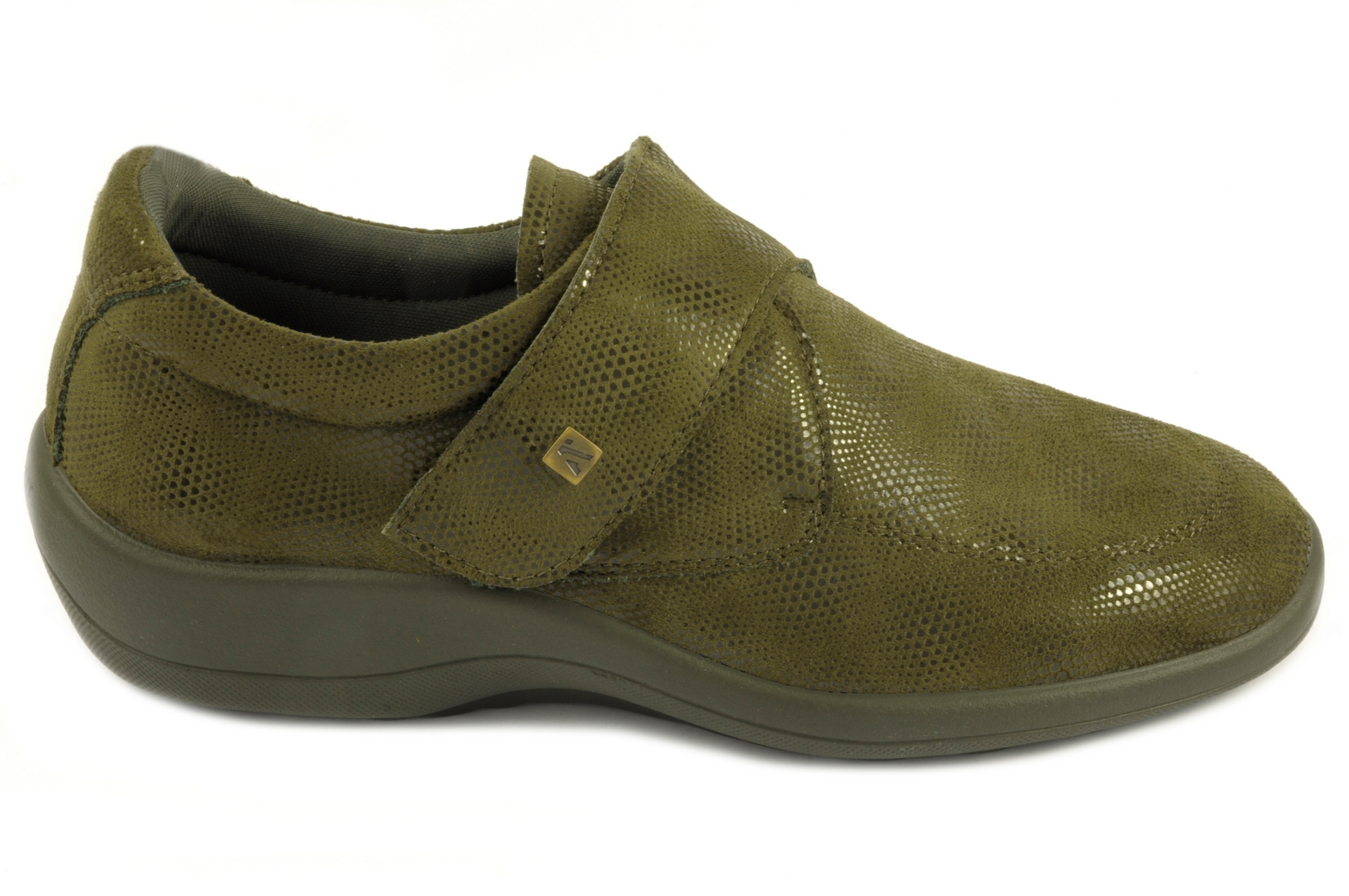 Rebajas Zapato con velcro Calzado mujer Arcopedico TEXTIL CAQUI