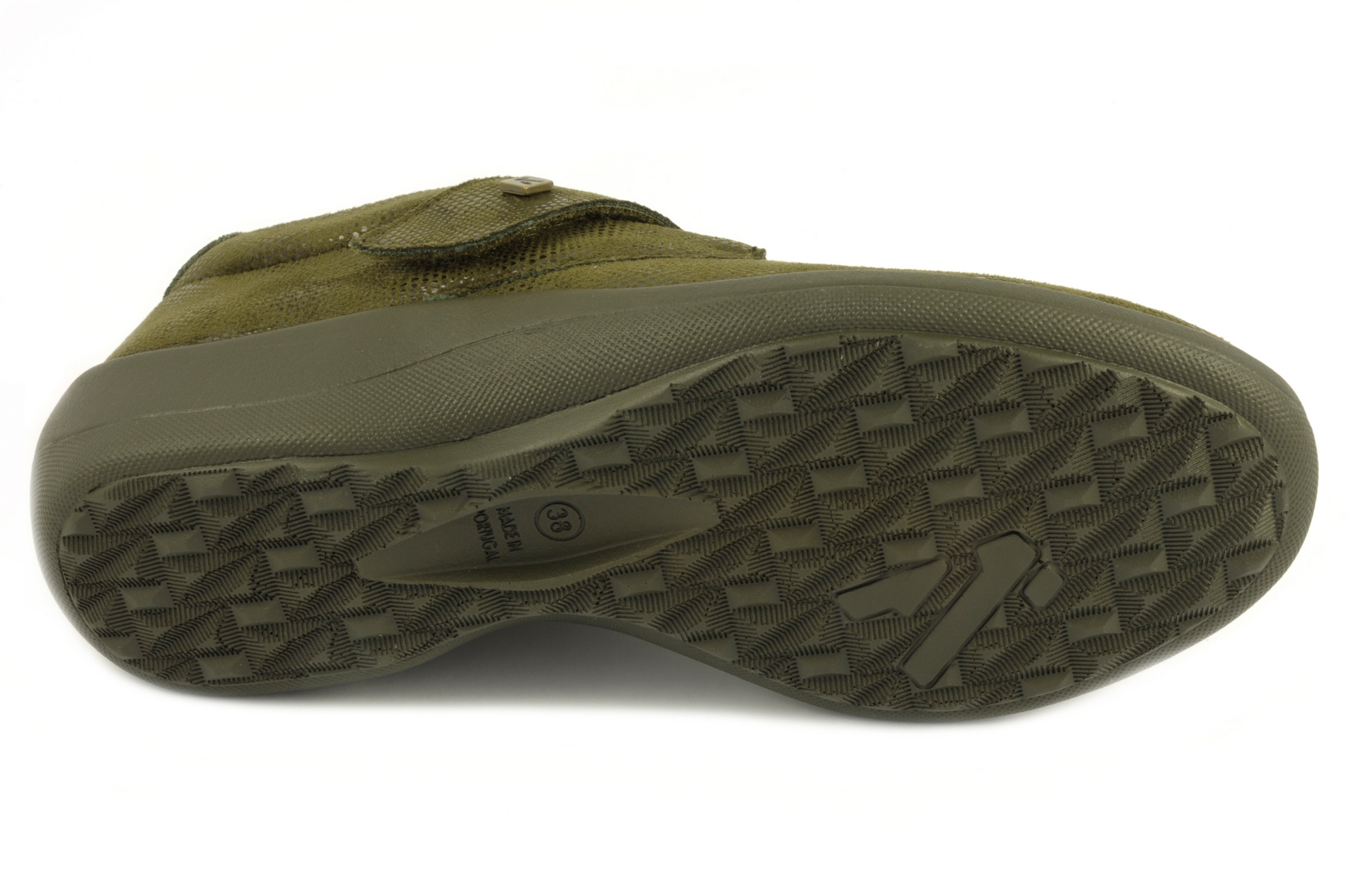 Rebajas Zapato con velcro Calzado mujer Arcopedico TEXTIL CAQUI