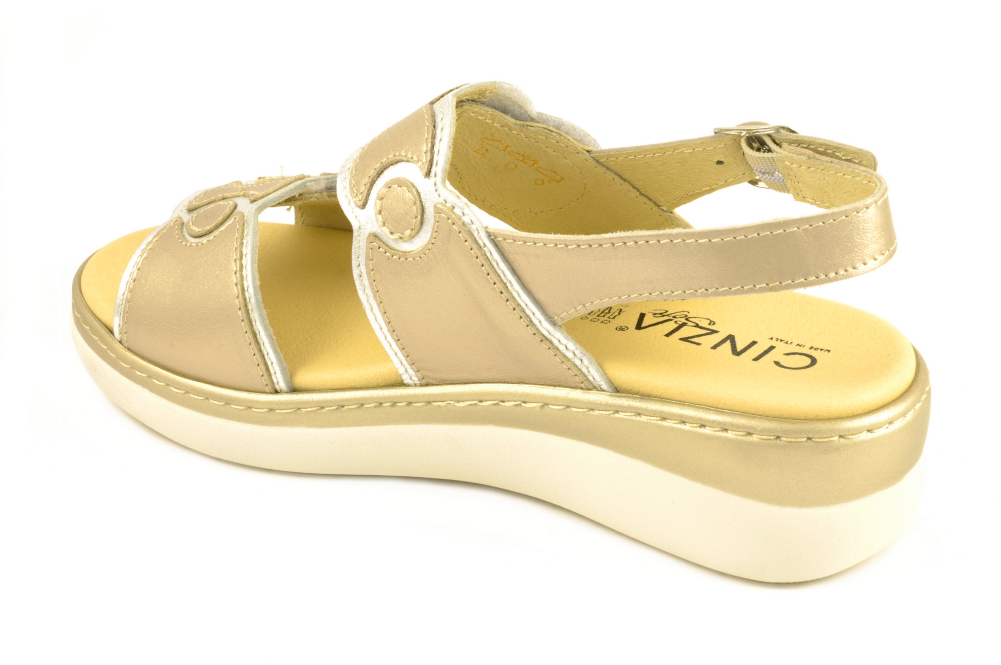 Sandalia con velcro Calzado mujer