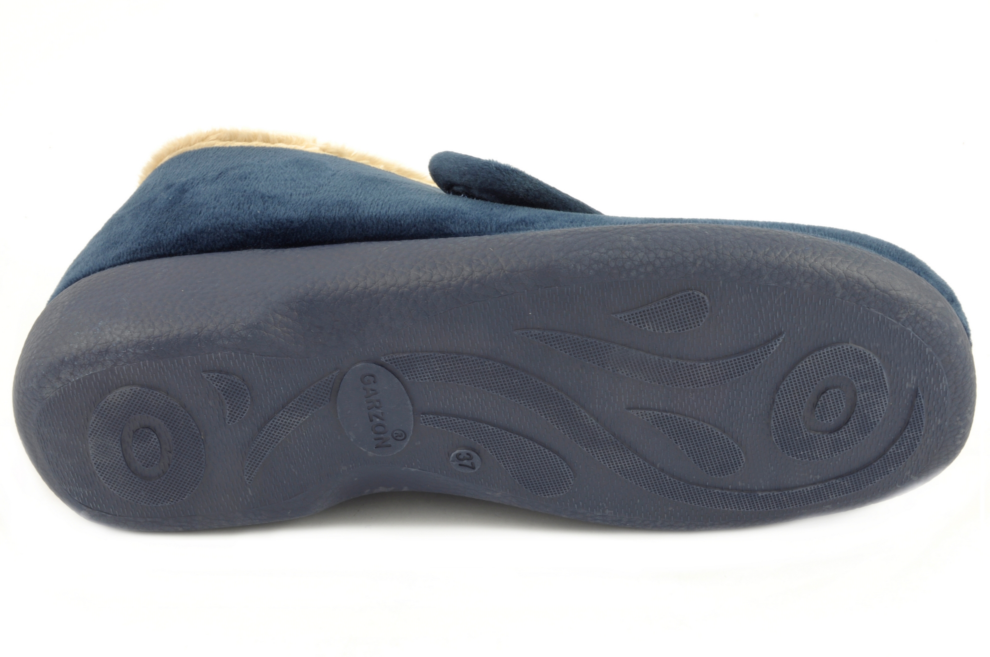 Rebajas Zapatilla cerrada Calzado mujer Garzón TEXTIL MARINO