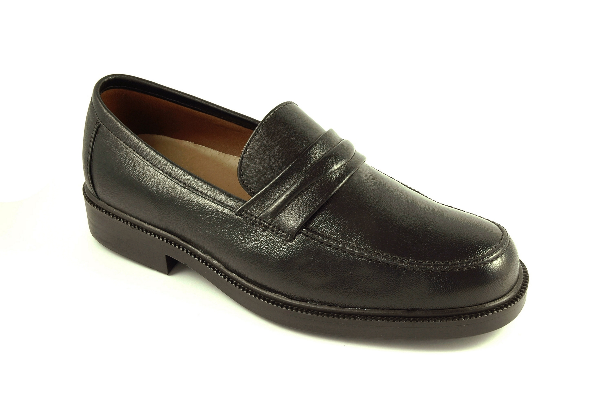 Zapato mocasÍn/abotinado Calzado hombre Baerchi PIEL NEGRO
