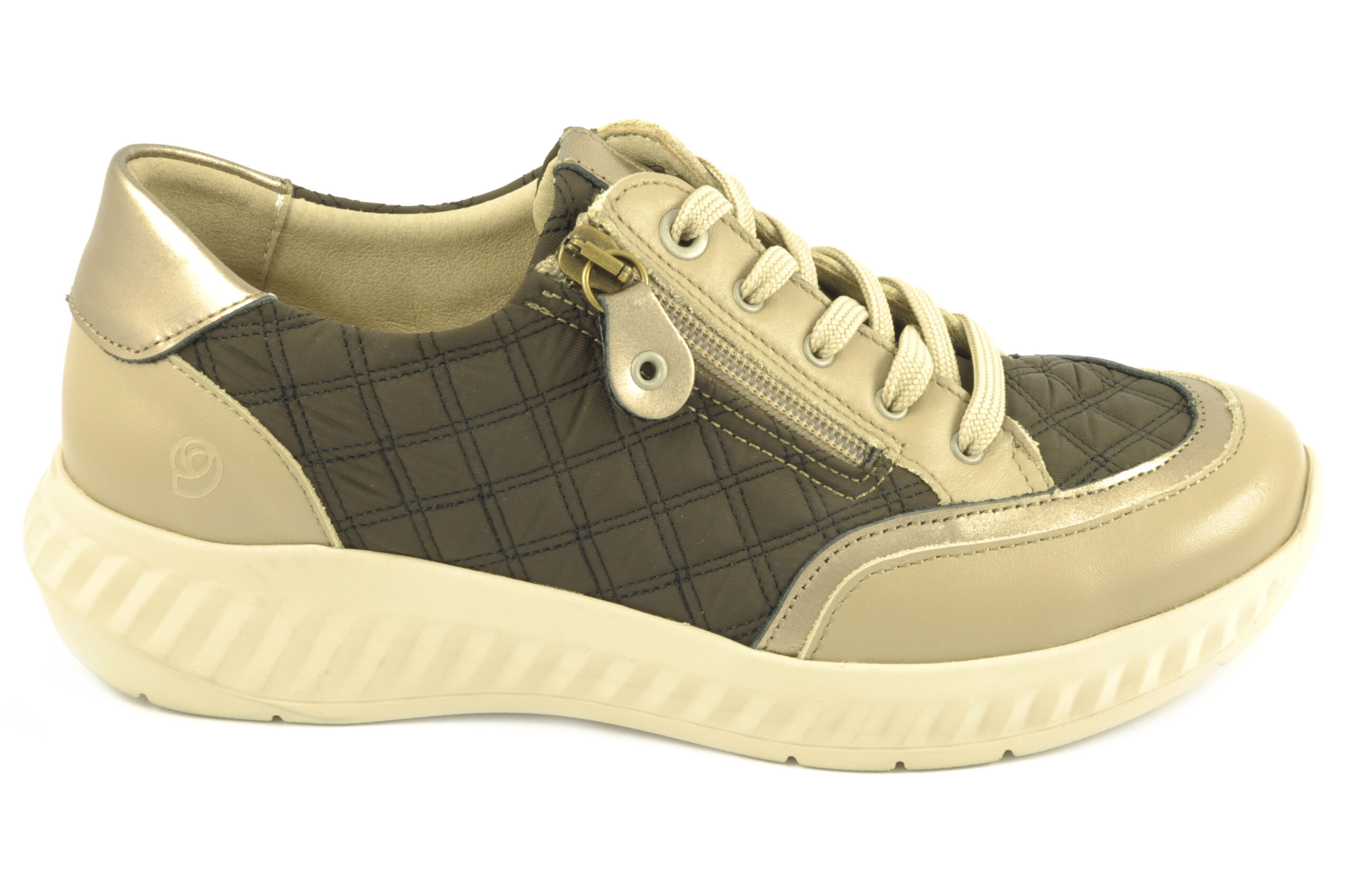 Zapato de cordÓn/cremallera Calzado mujer Suave PIEL CRUDO MARRÓN