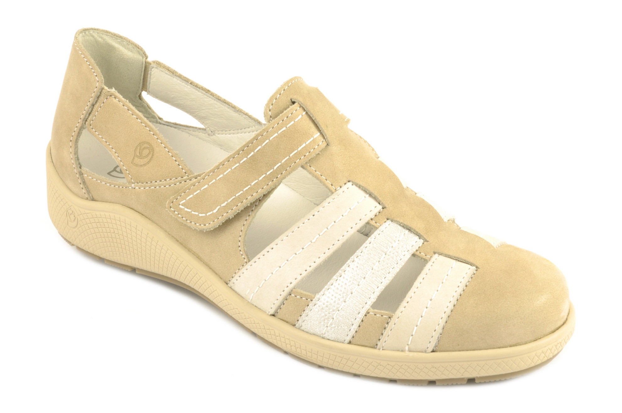 Rebajas Sandalia cerrada Calzado mujer Suave PIEL ARENA
